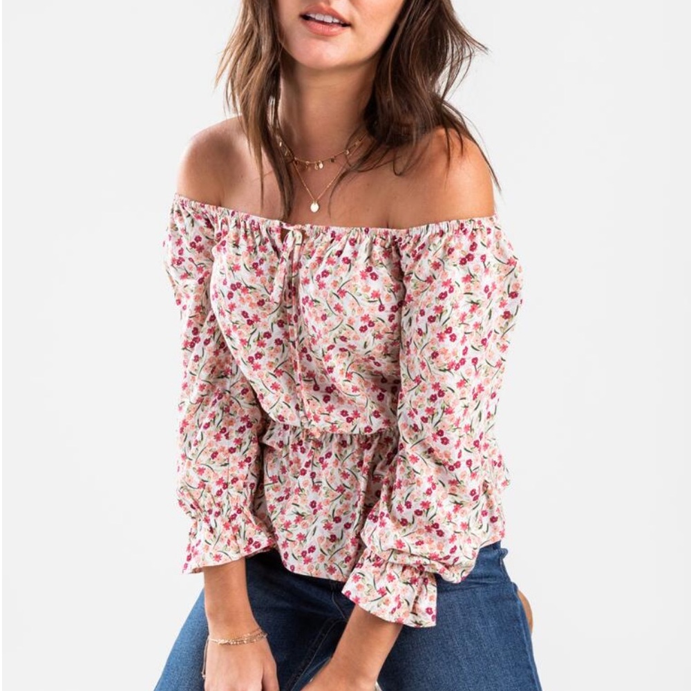 NWT Floral Top
